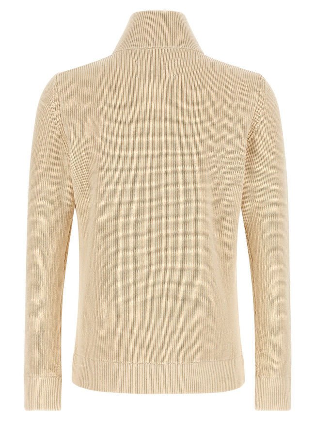 Maison Margiela Ribbed Knit Cardigan
