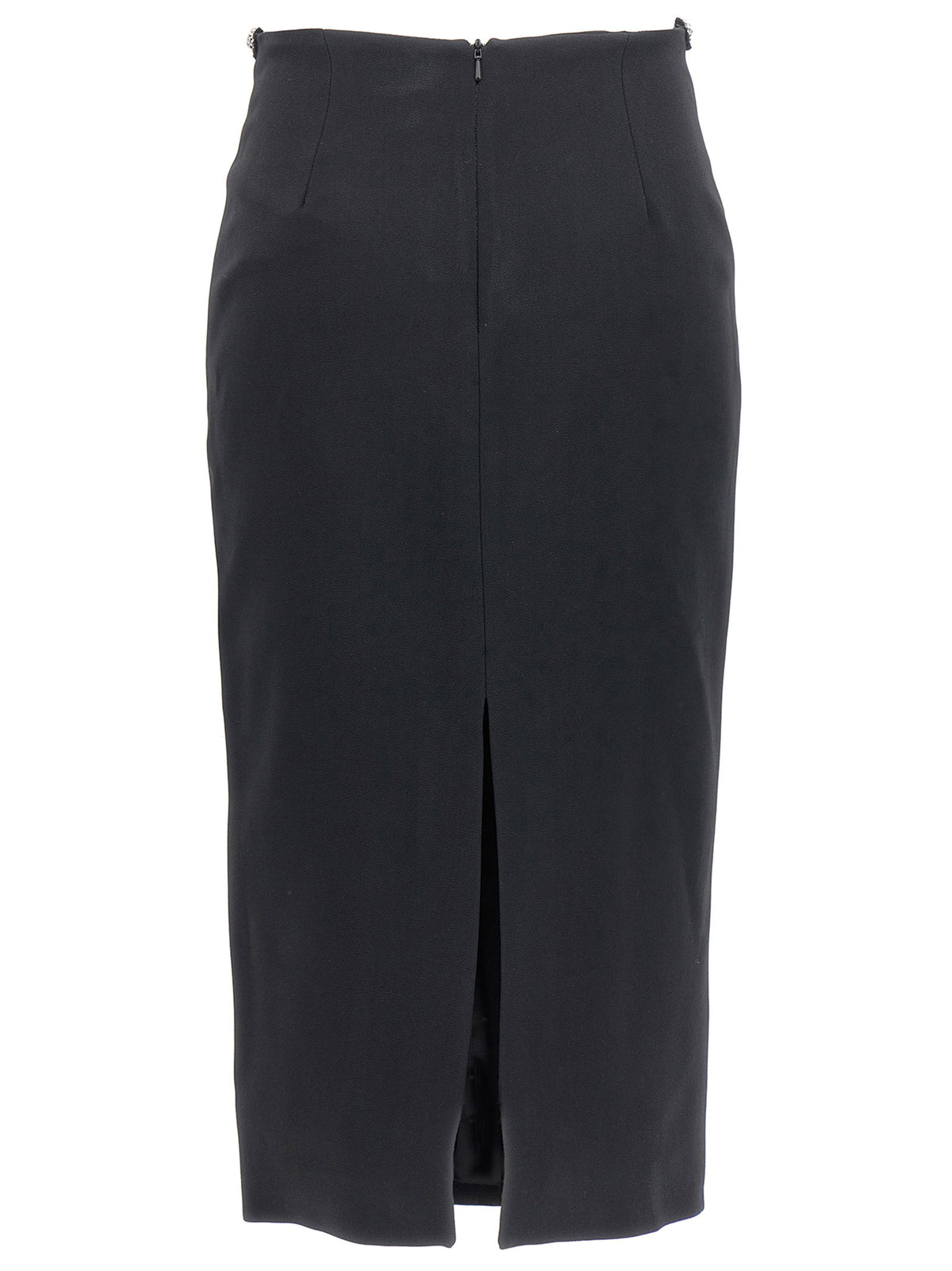 David Koma Puffer Circle Embroidery Skirt