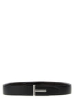 Tom Ford Reversible Crocodile Leather Belt