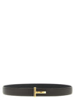 Tom Ford Hammered Reversible Belt