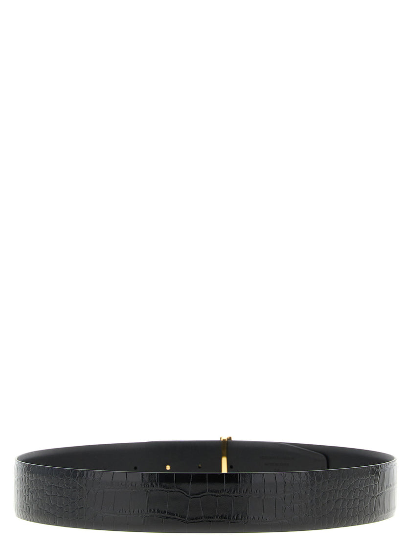 Tom Ford Reversible Crocodile Belt