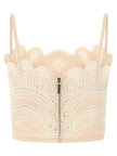 Elie Saab Macramé Bralette