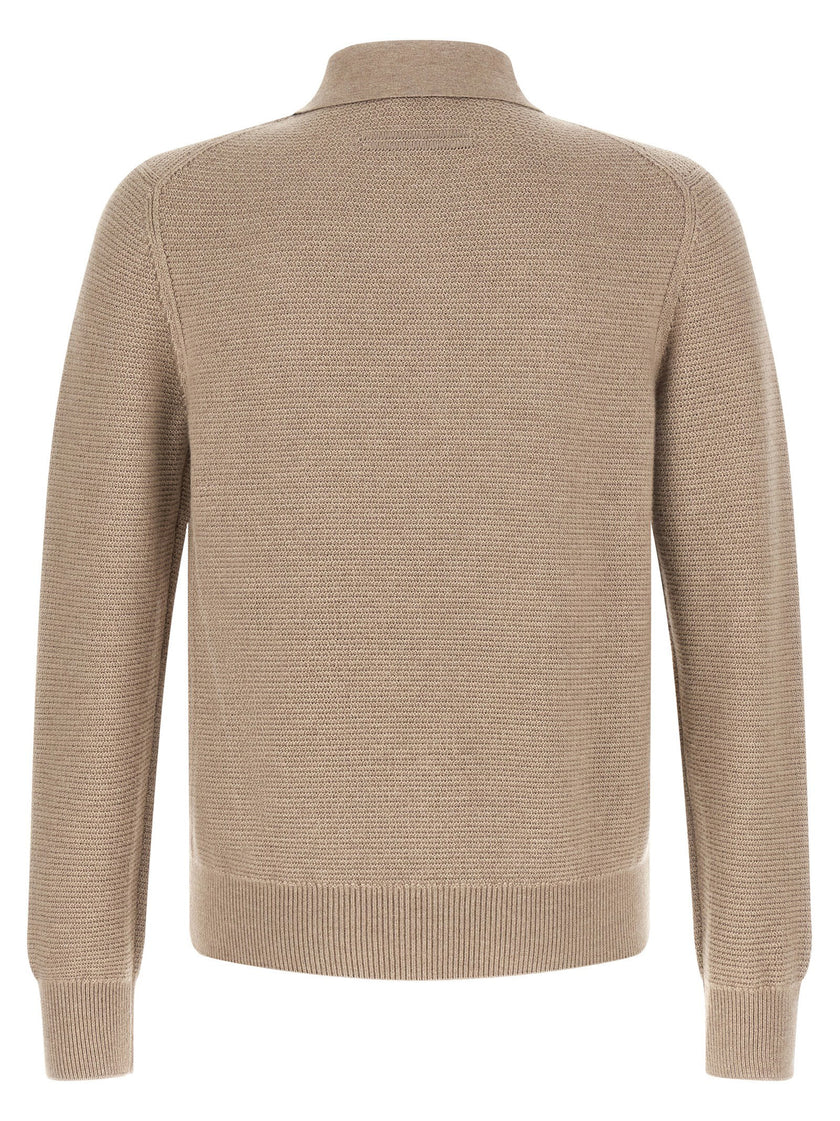 Zegna Polo Shirt Oasi Cashmere Beige