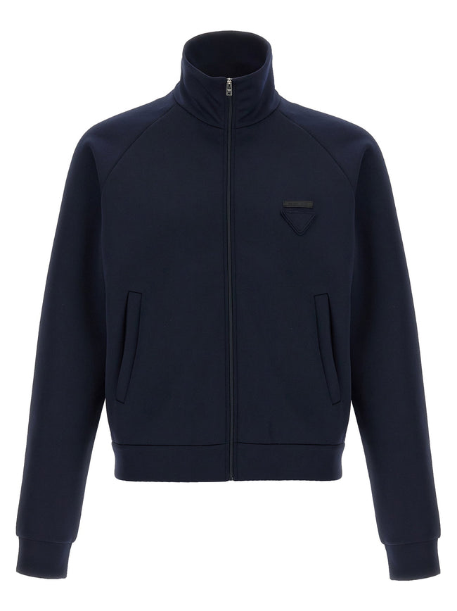 Prada Tech Fabric Sweatshirt