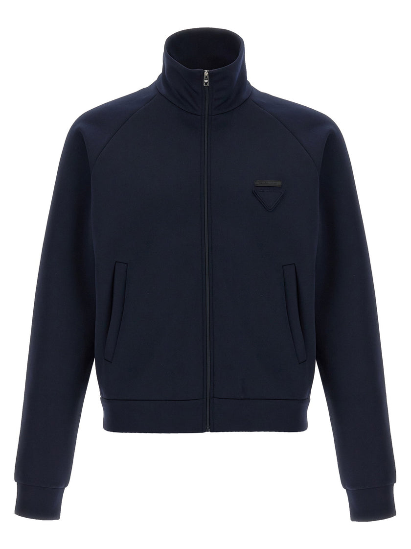 Prada Tech Fabric Sweatshirt