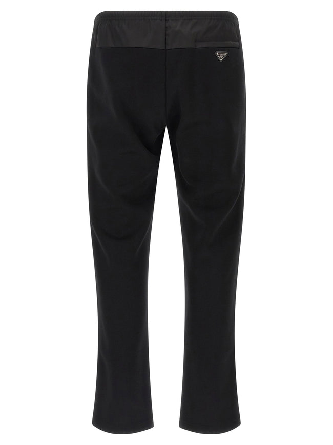 Prada Re-nylon Band Joggers