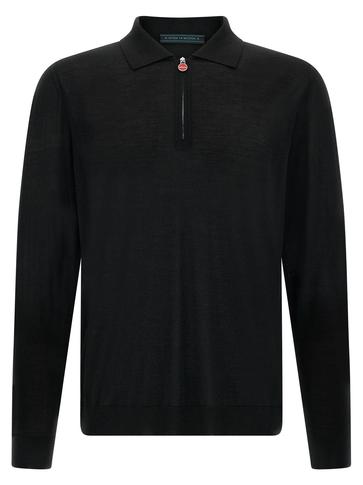 Kiton Wool Polo Shirt 14 Microns