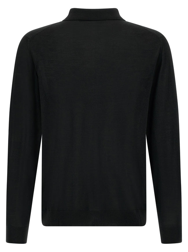 Kiton Wool Polo Shirt 14 Microns