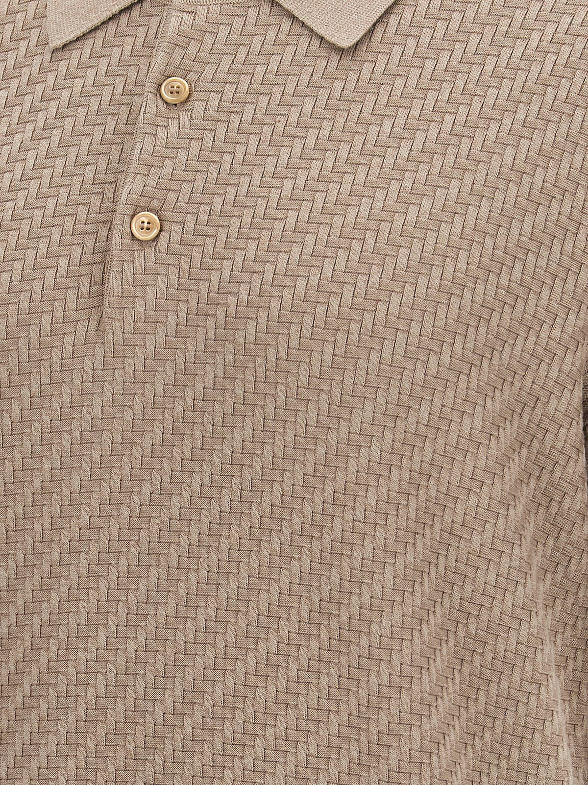Brioni Knitted Polo Shirt