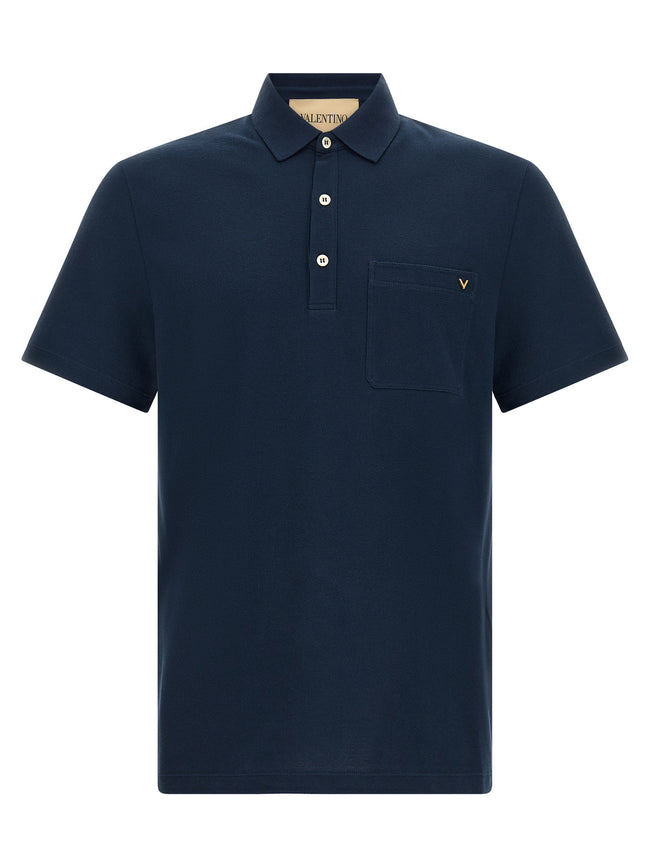 Valentino Garavani Vgold Polo Shirt