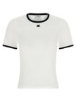 Courreges Signature Contrast T-shirt