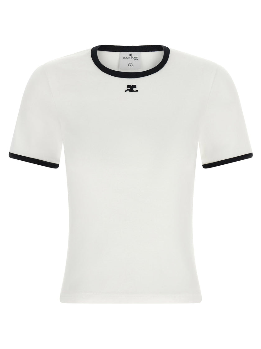 Courreges Signature Contrast T-shirt
