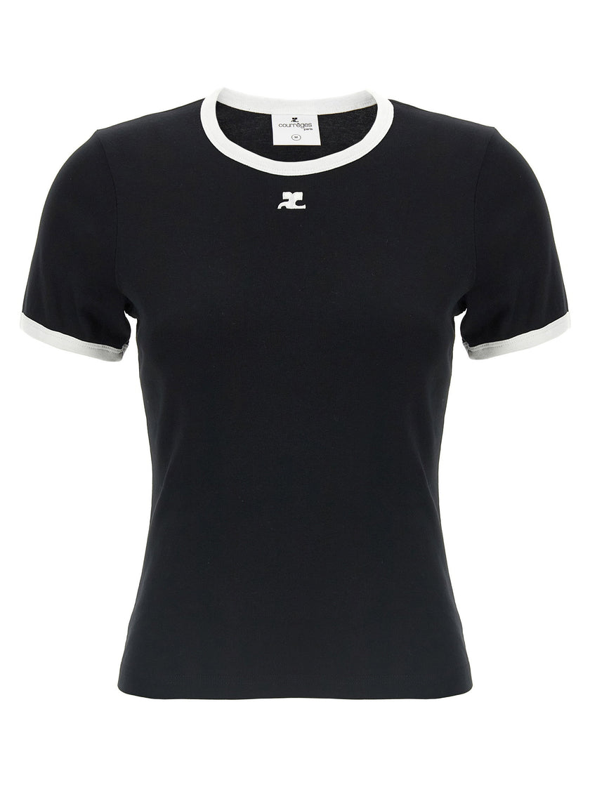 Courreges Signature Contrast T-shirt