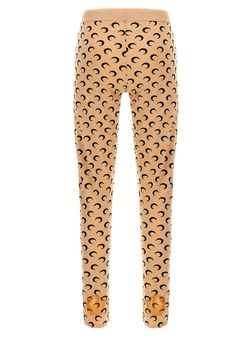 Marine Serre Moon Printed Leggings