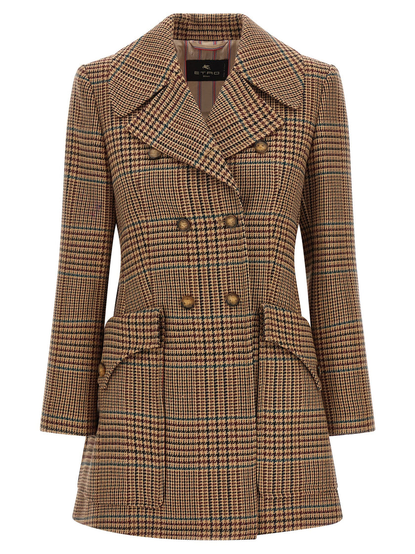 Etro Prince Of Wales Coat