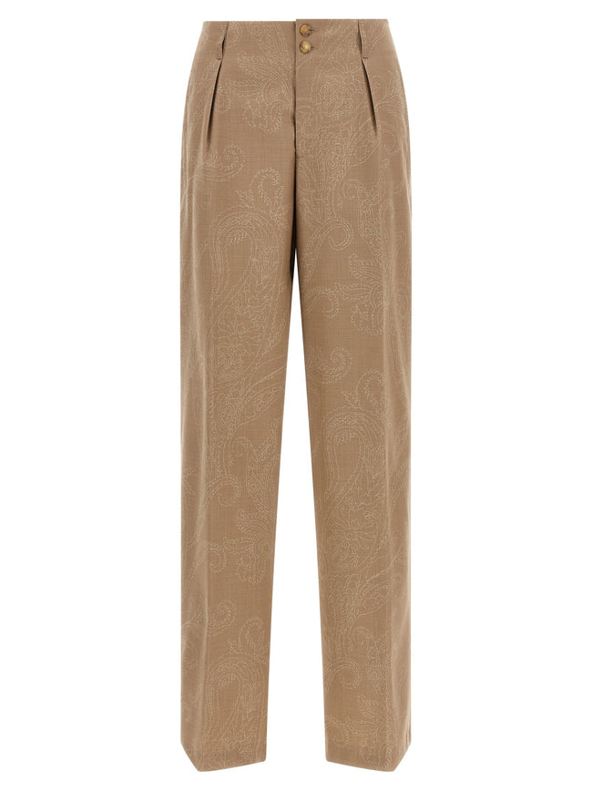 Etro Paisley Jacquard Pants