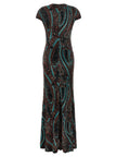 Etro Devoré Velvet Dress