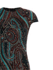 Etro Devoré Velvet Dress