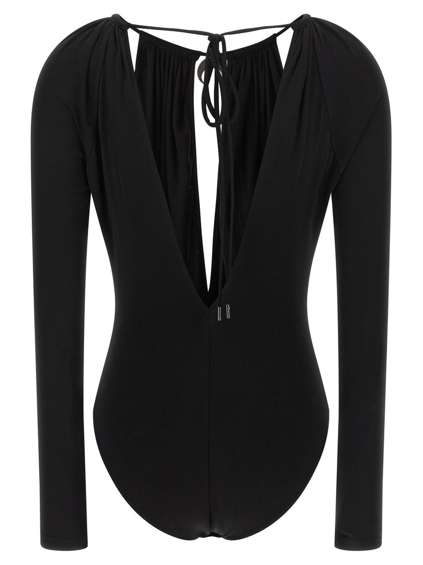 Marine Serre Jewel Pendant Bodysuit