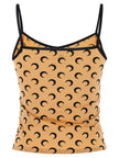 Marine Serre All Over Moon Top